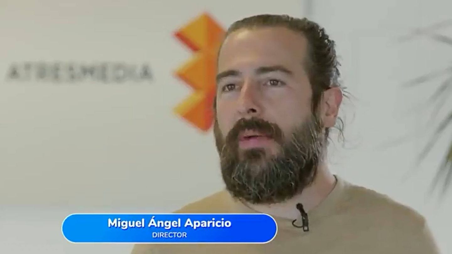 Miguel Ángel Aparicio, director de 'Pasapalabra'. (Atresmedia)