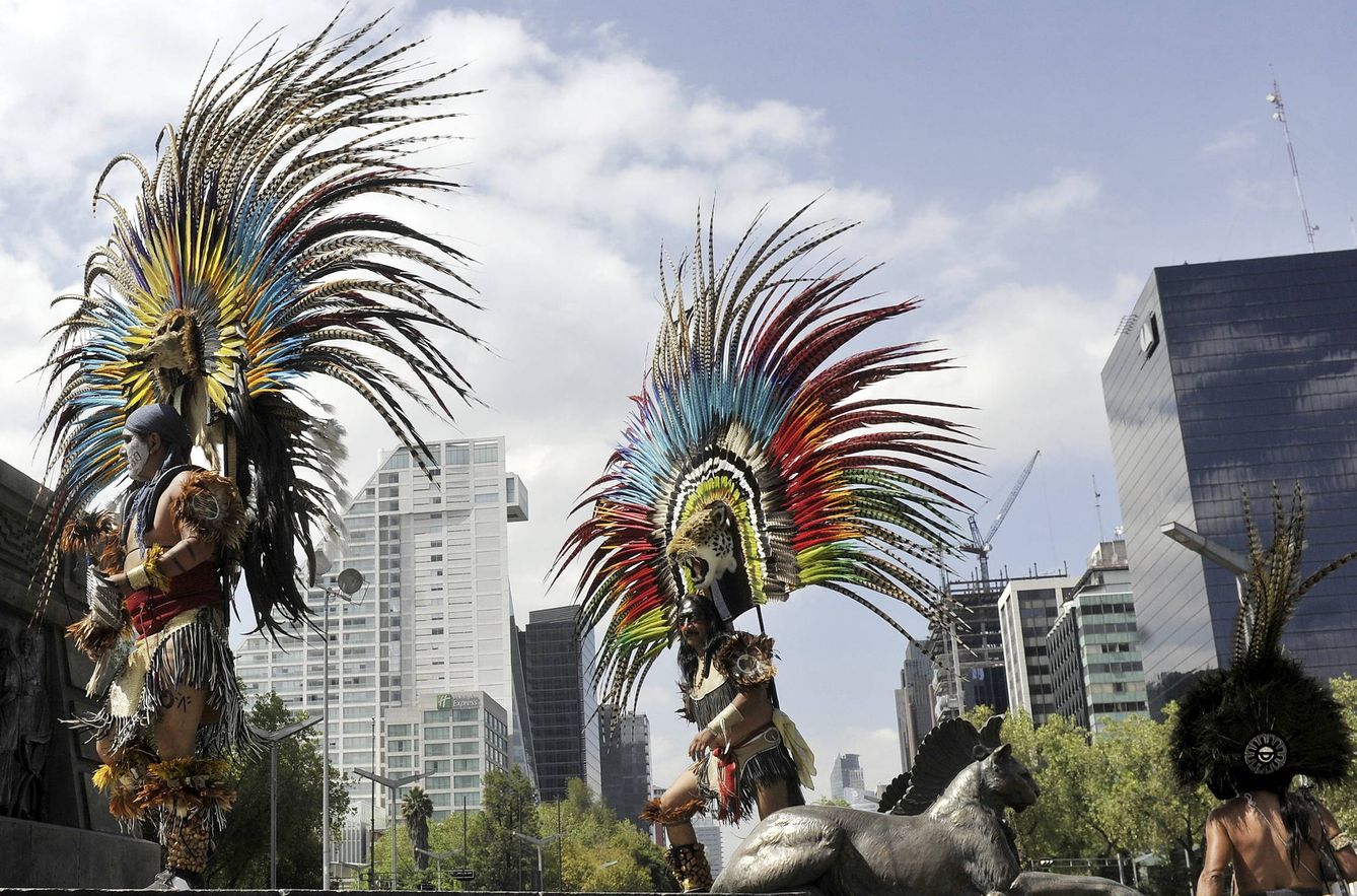 Día de la Raza en 2012 en Ciudad de México. (EFE)