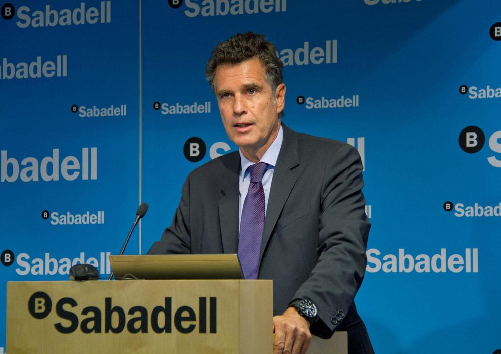 Foto: Jaume Guardiola, consejero delegado de Banco Sabadell (Efe).