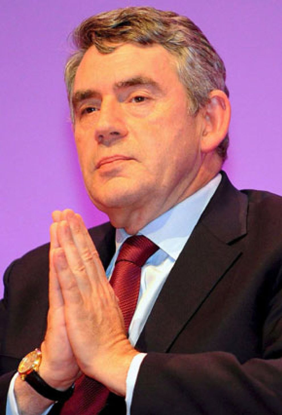 Foto: Gordon Brown, el inquilino de Downing Street que nunca debió dejar los números
