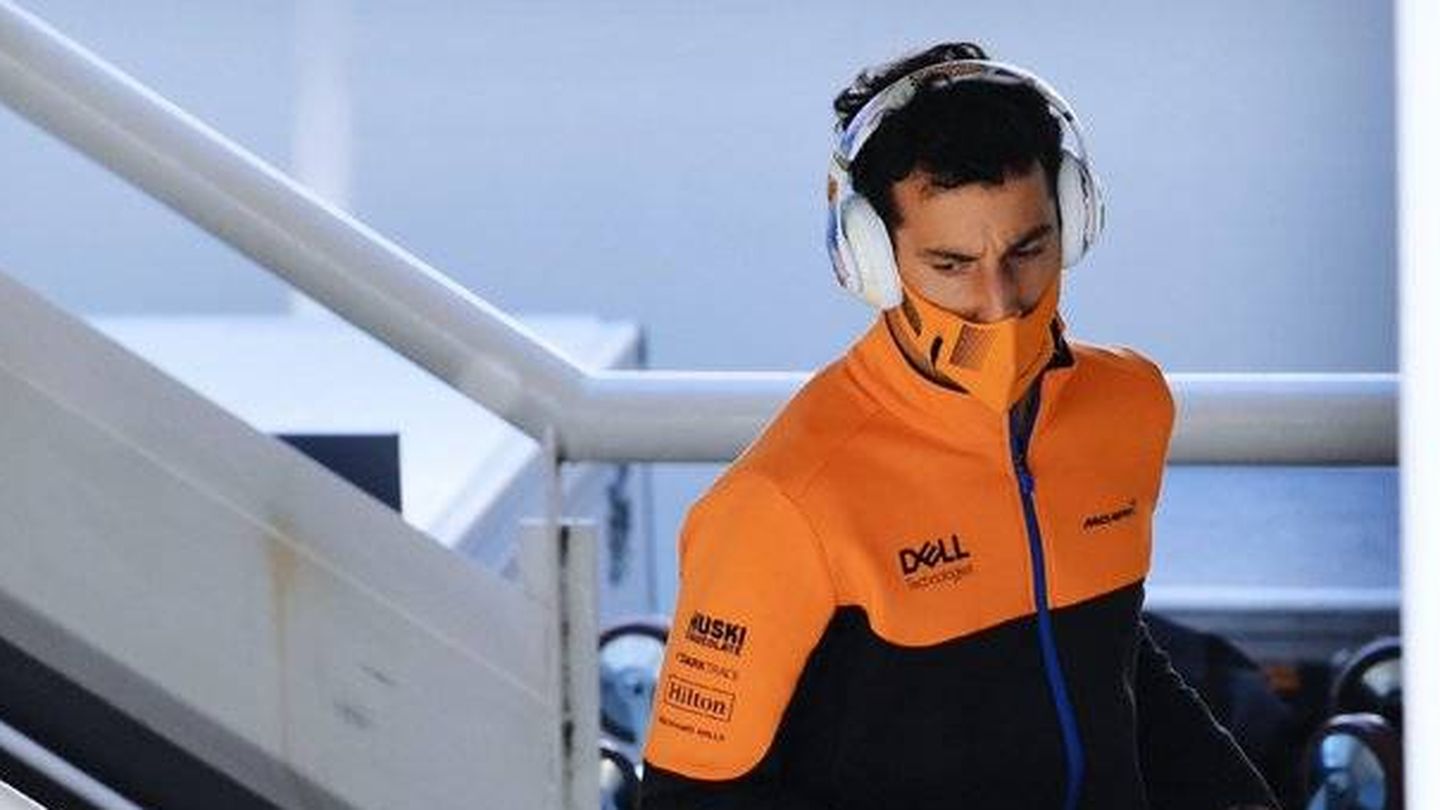 Daniel Ricciardo está sufriendo en McLaren para adaptarse a la frenada del MCL35 M, uno de sus puntos fuertes en el pasado.