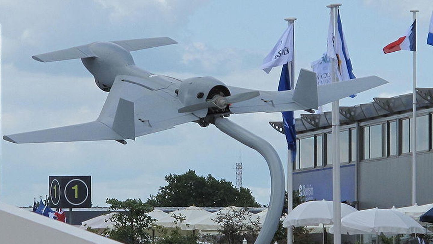 El IAI Harop es un dron kamikaze. (Wikipedia)