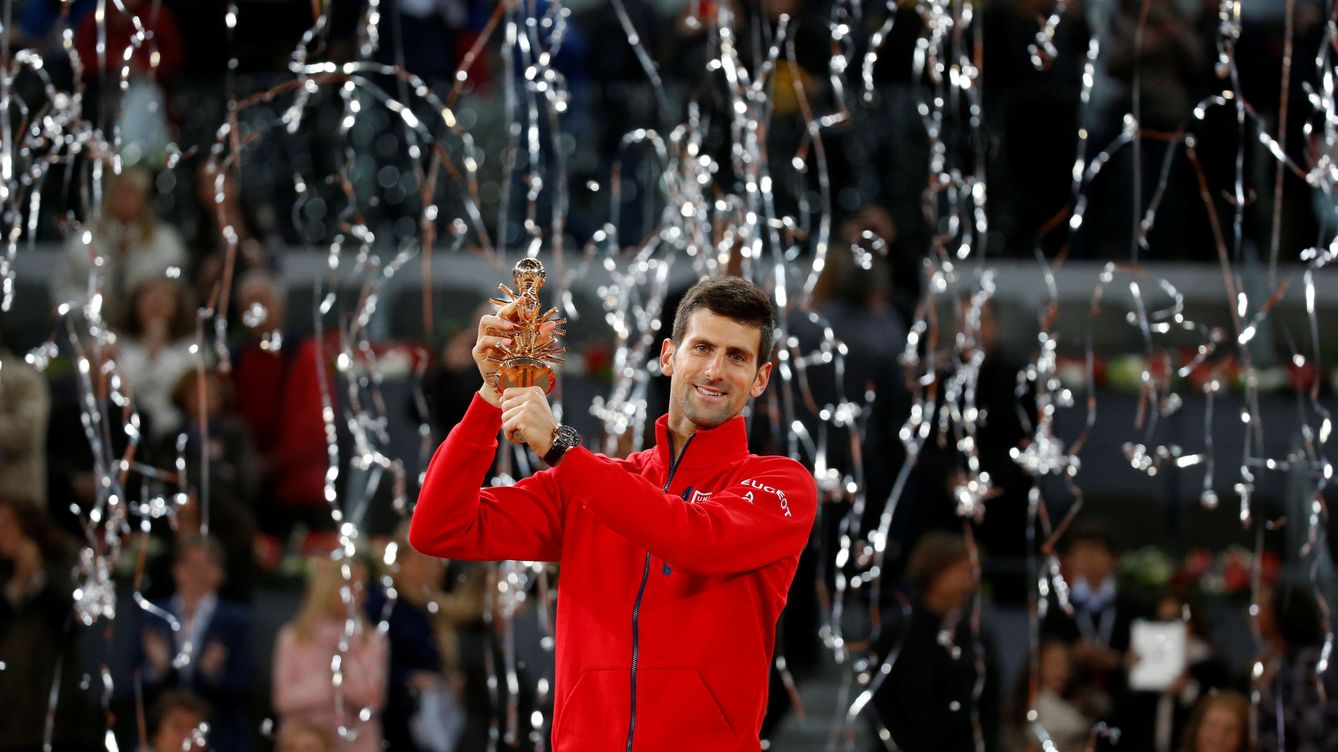Foto: Djokovic, con el torneo de Madrid (Reuters)