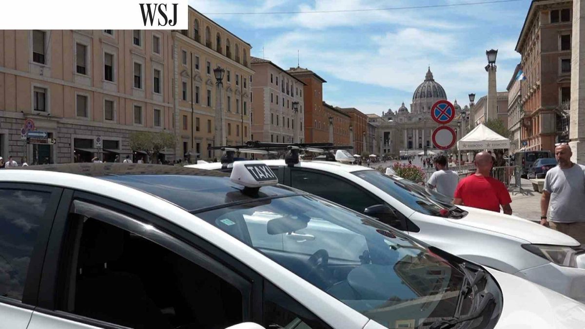 Lo que las colas para conseguir un taxi enseñan sobre el fracaso económico de Italia