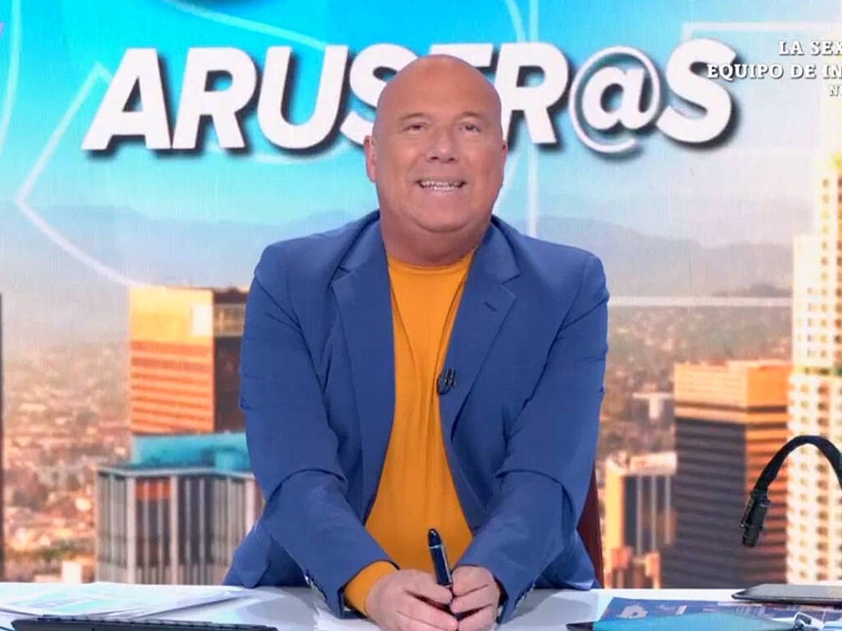 Foto: Alfonso Arús, presentador de 'Aruser@s'. (Atresmedia Televisión)