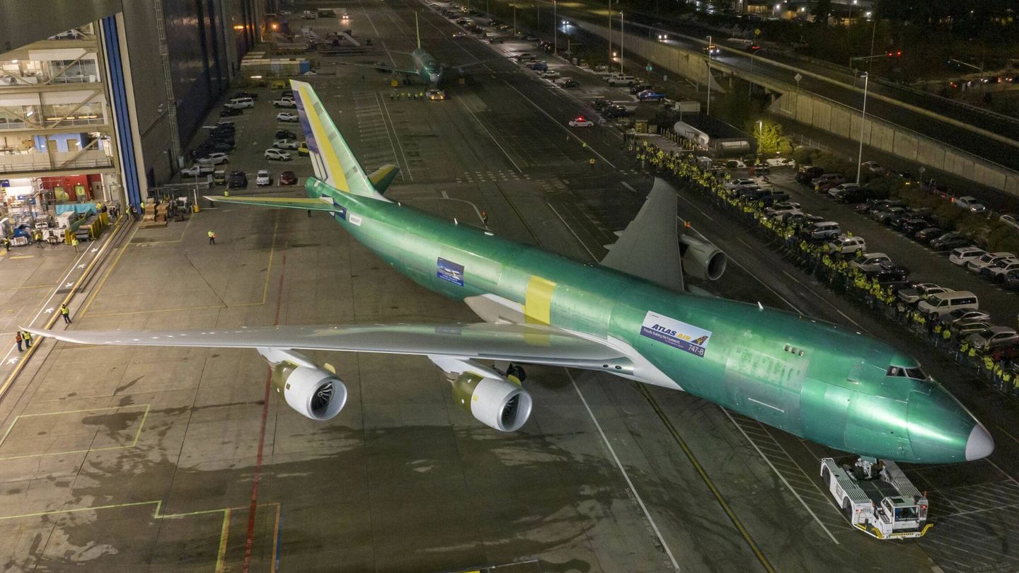 El último 747. (Boeing)