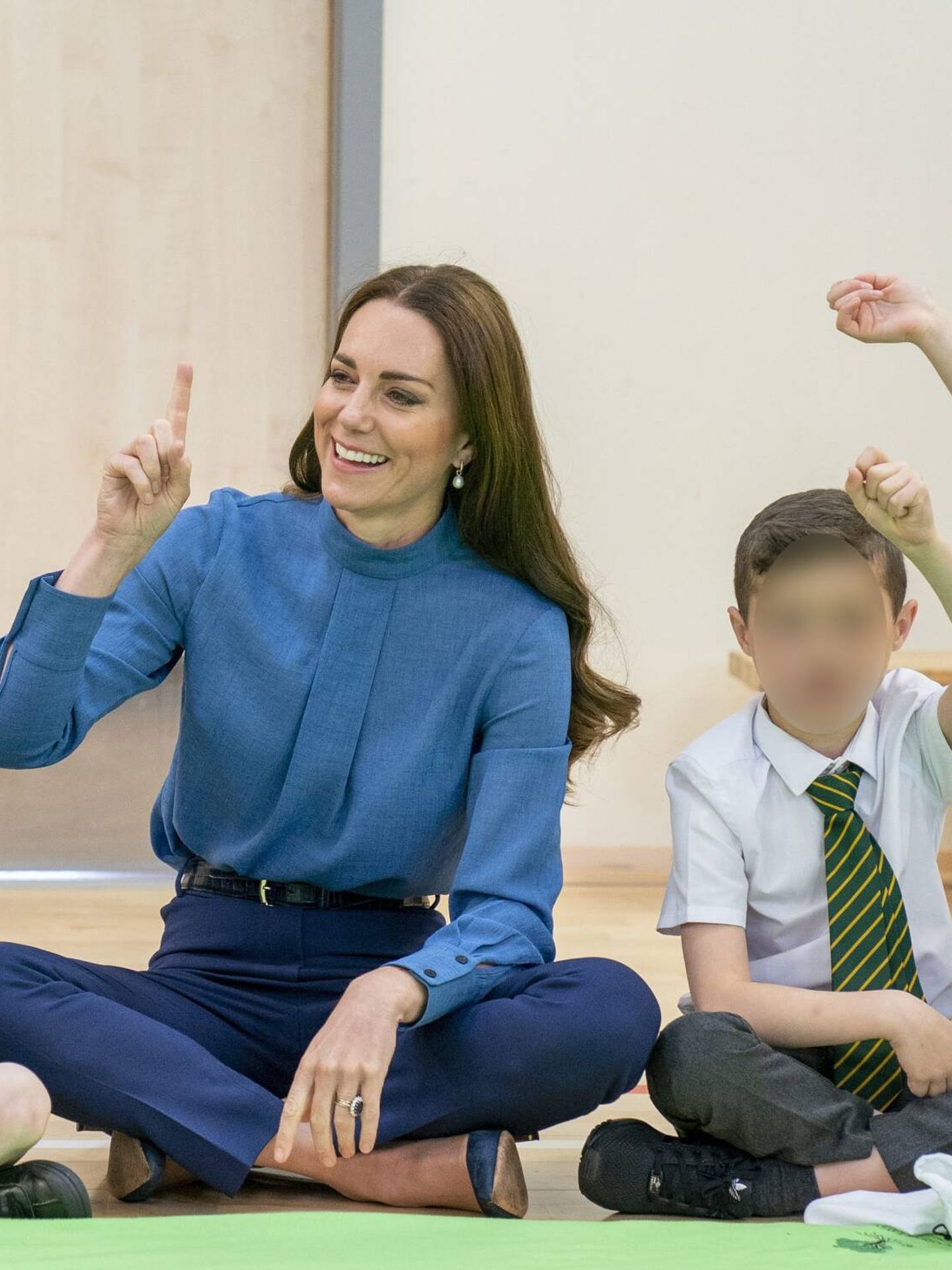 Kate Middleton, en su visita a Escocia. (Cordon Press)