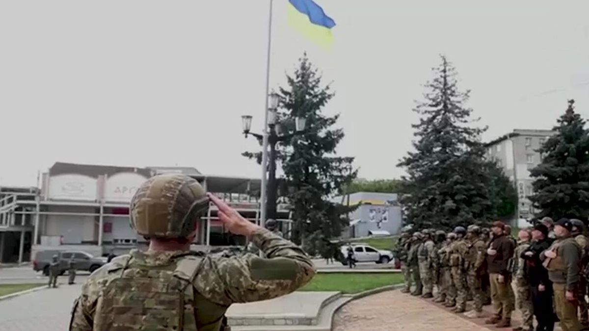 Las tropas ucranianas siguen empujando en Járkov y se dirigen hacia el Donbás