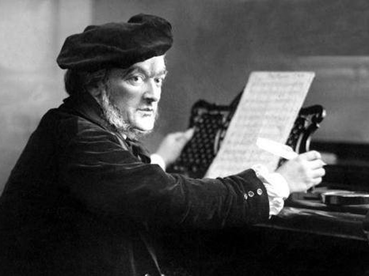Foto: Fotografía del compositor Richard Wagner.