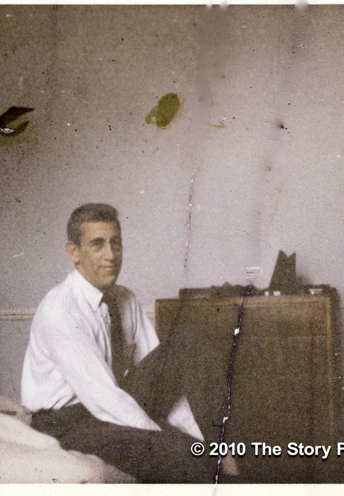 Foto: Detalle de una fotografía inédita en España de Salinger en 1967. (Shane Salerno/The Story Factory)