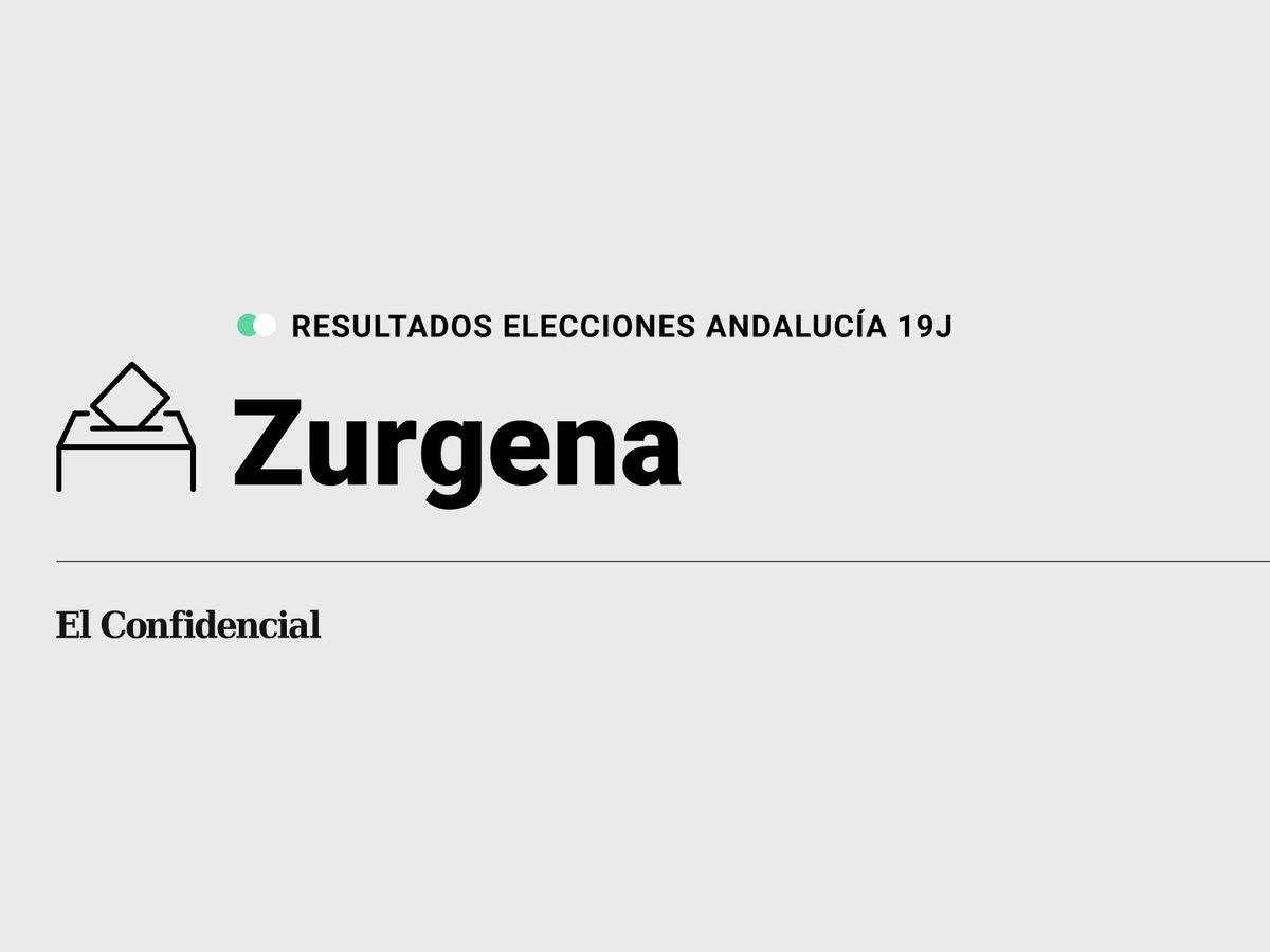 Foto: Resultados en Zurgena, Almería, de las elecciones de Andalucía 2022 este 19-J (C.C./Diseño EC)