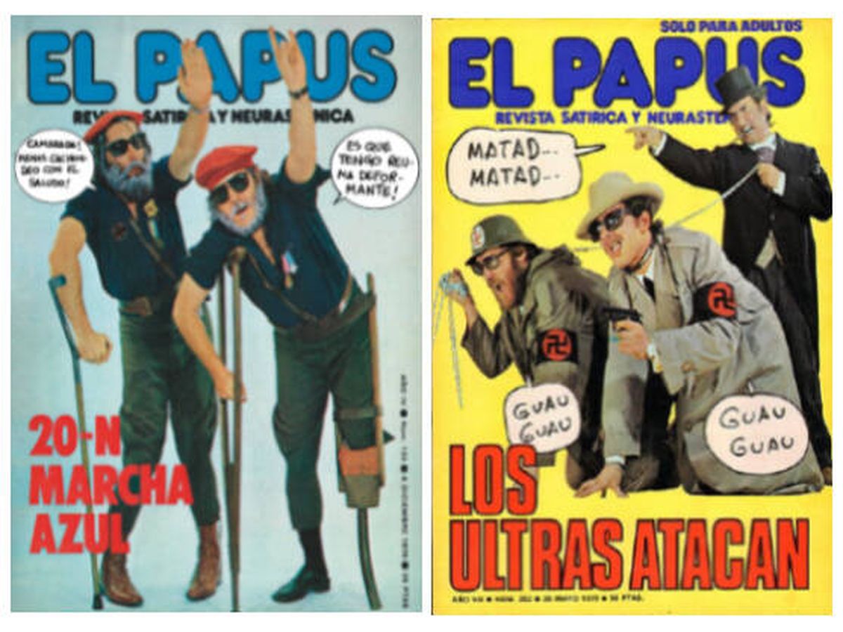 Cuando la ultraderecha atentó contra la revista satírica 'El Papus' (e hizo  pedazos a un conserje)