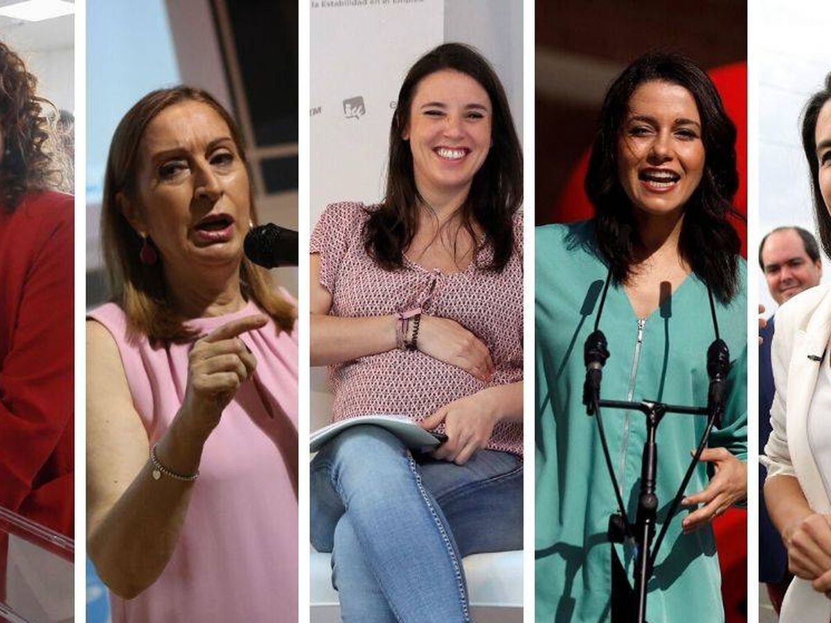 Foto: Las cinco mujeres que irán al debate electoral de LaSexta