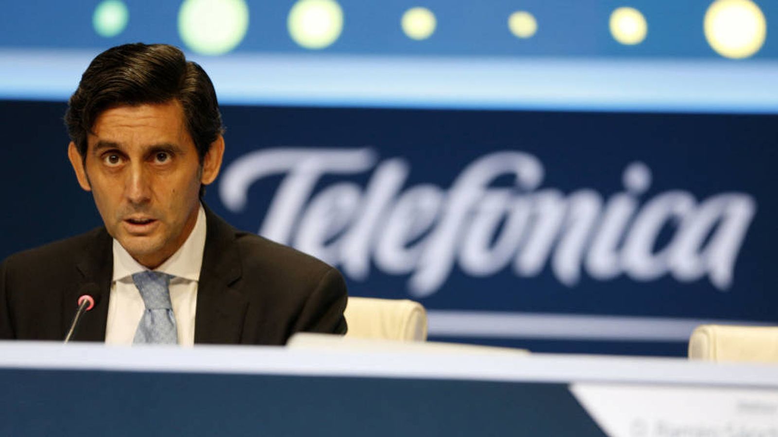 Foto: José María Álvarez-Pallete, presidente de Telefónica, ha reactivado las ventas de Telxius y O2 (Reuters)