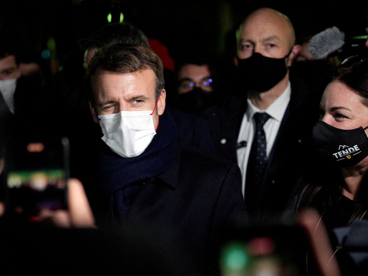 Foto: El presidente de Francia, Emmanuel Macron. (Daniel Cole/Reuters)