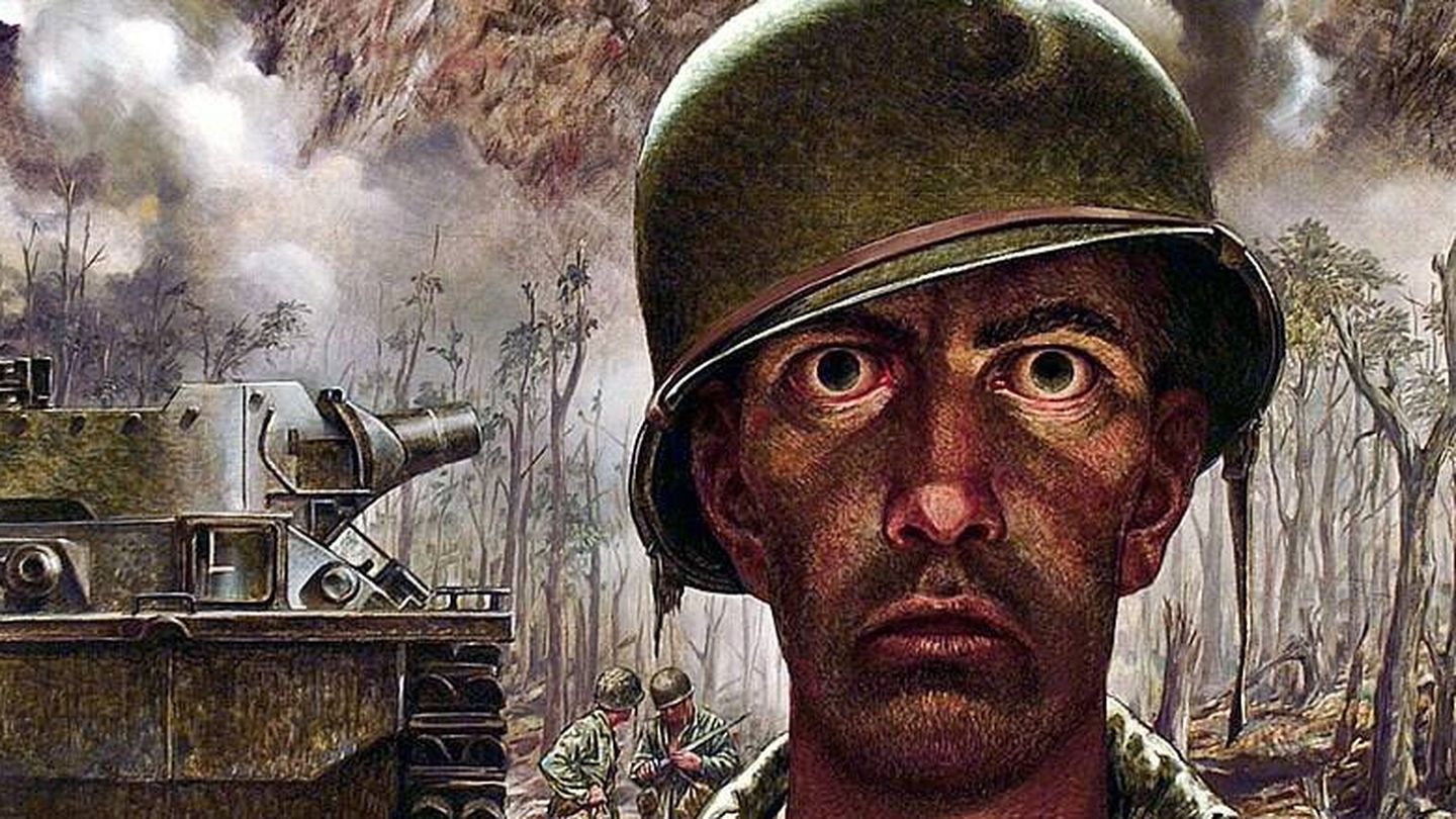'La mirada de los mil metros', de Thomas Lea, muy frecuente en la guerra de Vietnam.