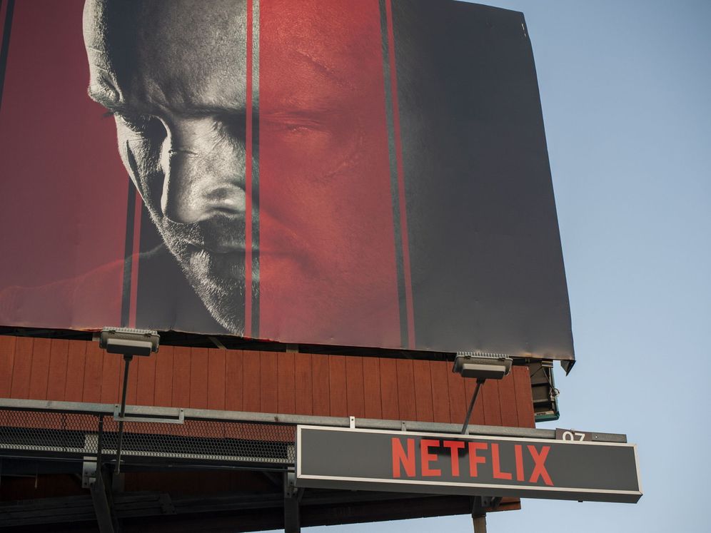 Foto: Cartel publicitario de Netflix en Los Angeles. (Reuters)