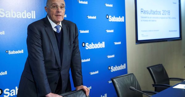 Foto: El presidente del Banco Sabadell, Josep Oliu. (EFE)