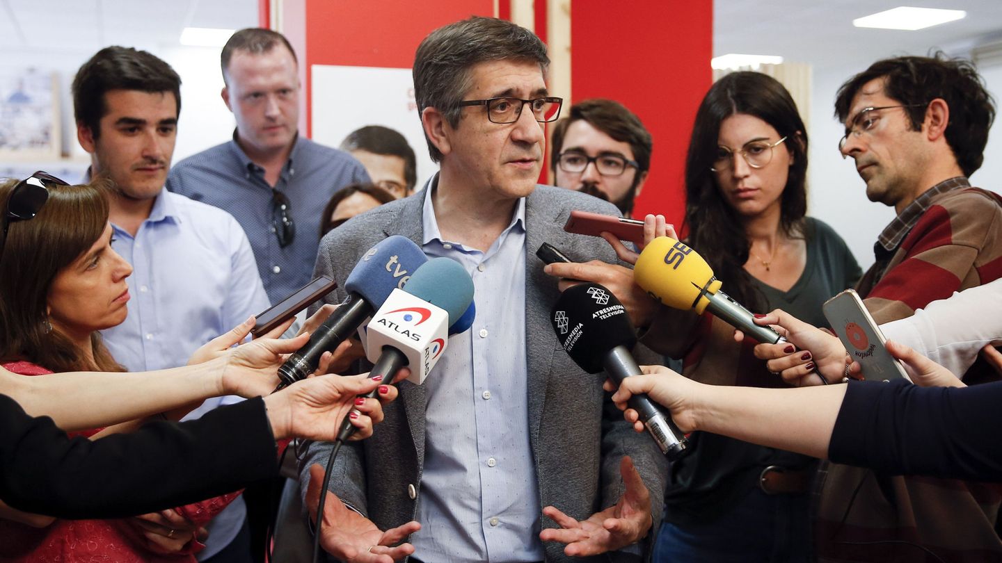 Patxi López, durante las primarias a la Secretaría General del PSOE | EFE
