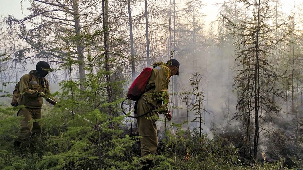 Los incendios en Rusia arrasan millones de hectáreas en las región de Yakutia