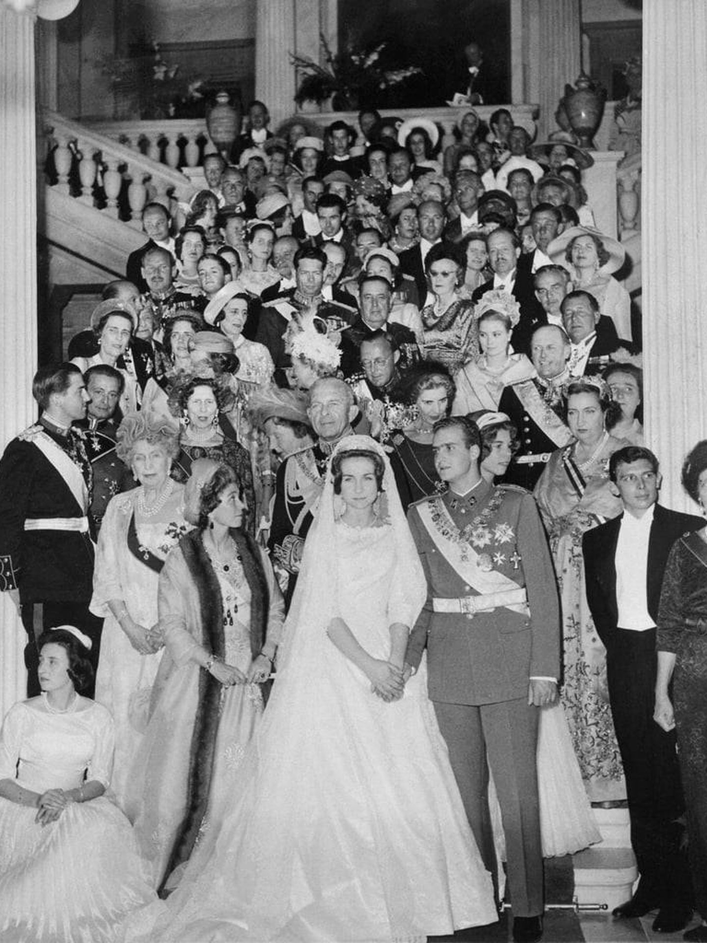 Juan Carlos y Sofía, el 14 de mayo de 1962. (Archivo Vanitatis)