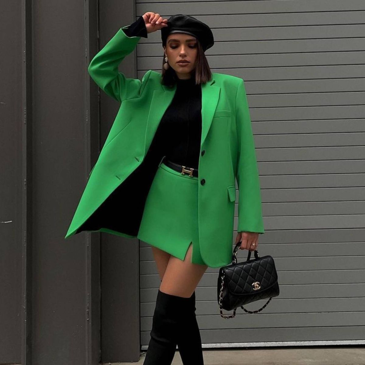 Verde y negro, el nuevo dúo de moda entre las expertas