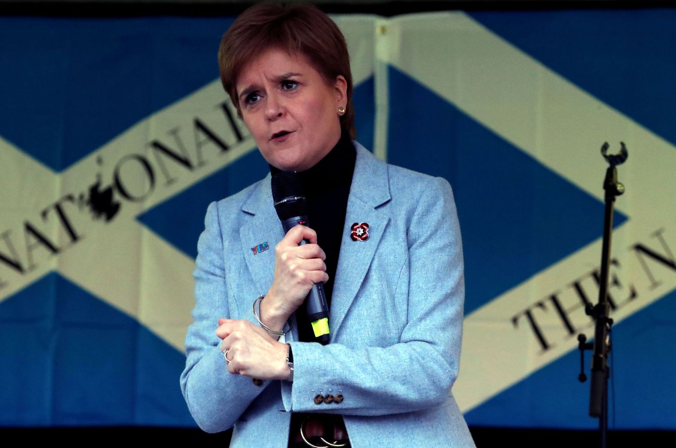 La ministra principal escocesa, Nicola Sturgeon. (Reuters)