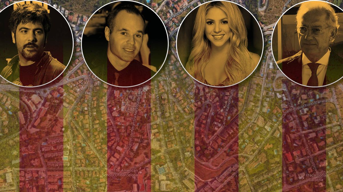 Shakira, Andic, Iniesta y los Estopa: todos escogen Esplugues, la Moraleja de Barcelona