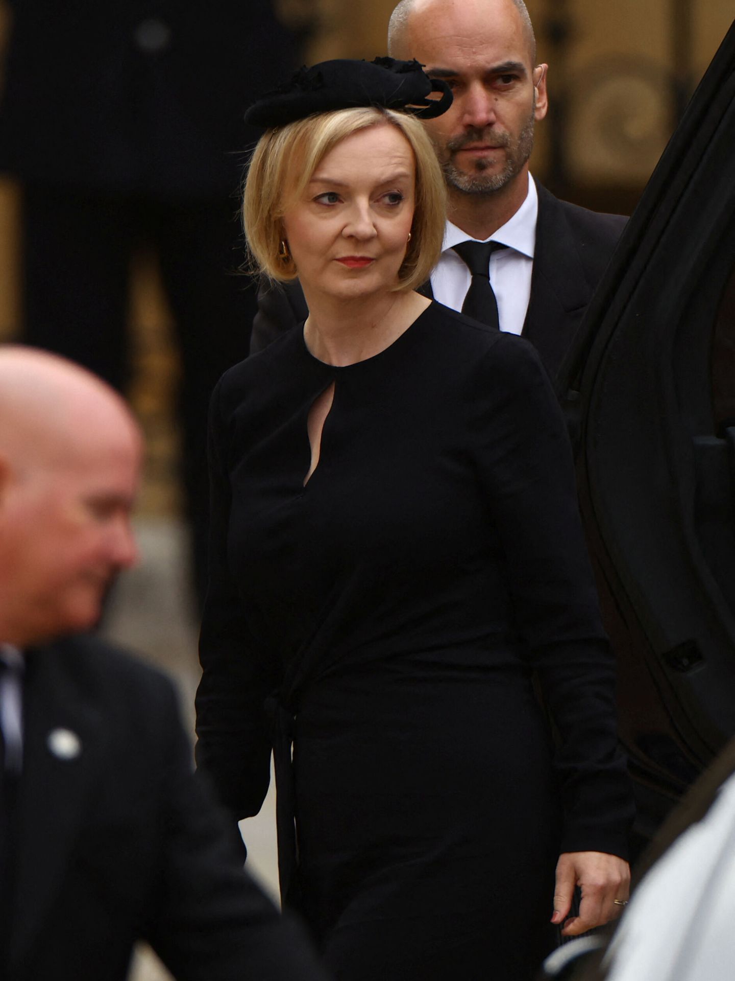 La primera ministra británica, Liz Truss. (Reuters/Kai Pfaffenbach)