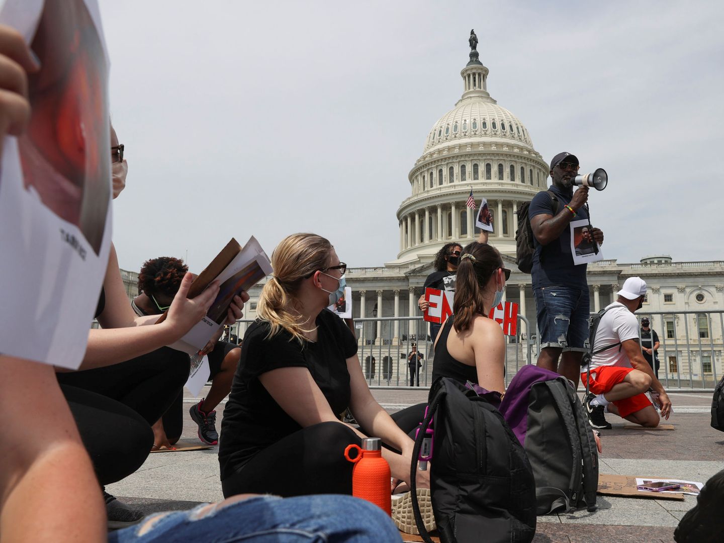 Protestass en Washington. (Reuters)