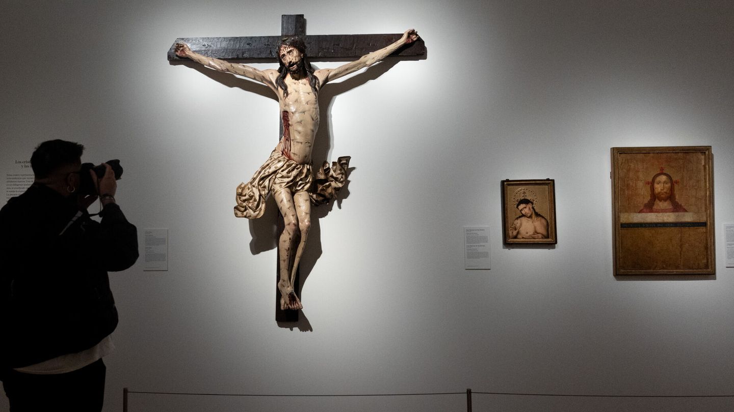 El crucificado de Alonso de Burgos para certificar que era un buen cristiano. (Europa Press)