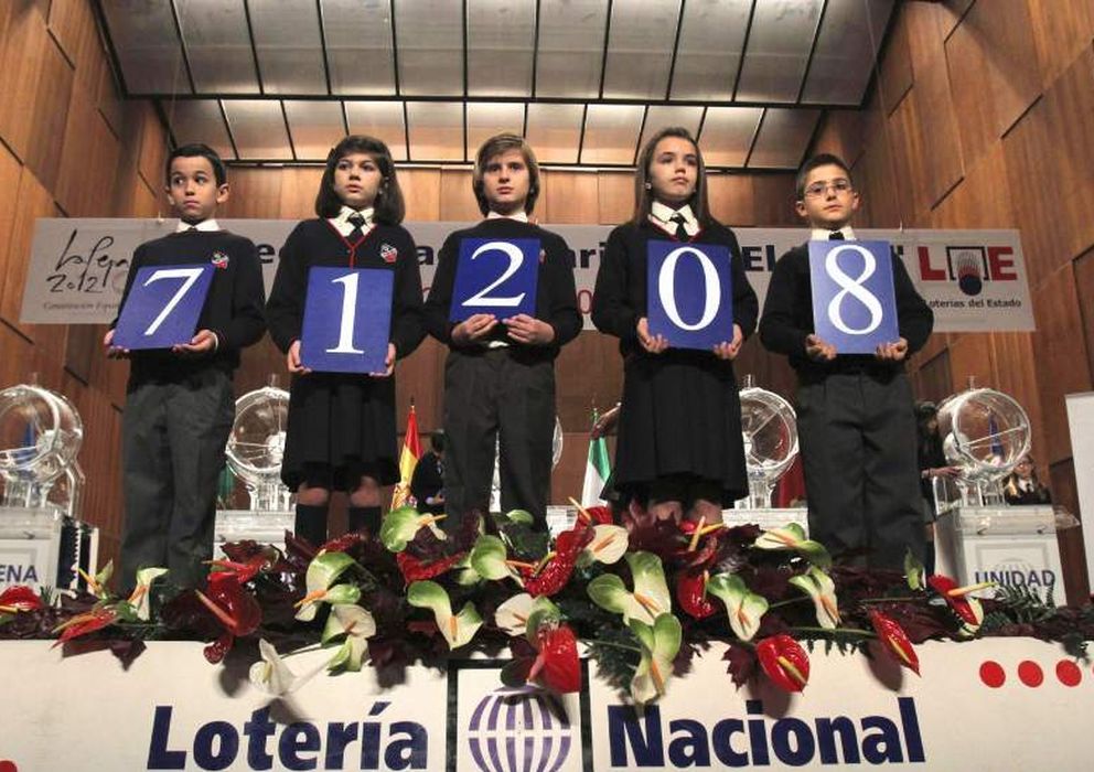 Foto: Primer premio de la lotería de 'El Niño' del año pasado. (Efe)