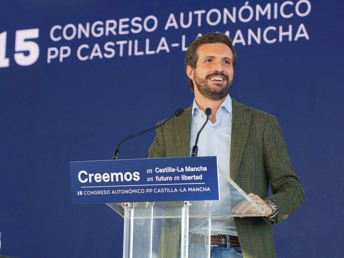 Foto: El líder del Partido Popular, Pablo Casado. (EFE/Jesús Monroy)