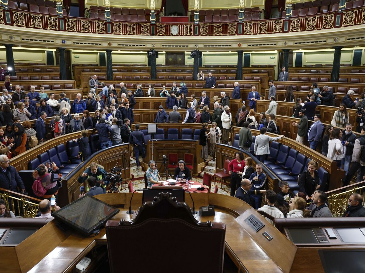 Foto: Hemiciclo del Congreso de los Diputados. (EFE/Zipi)