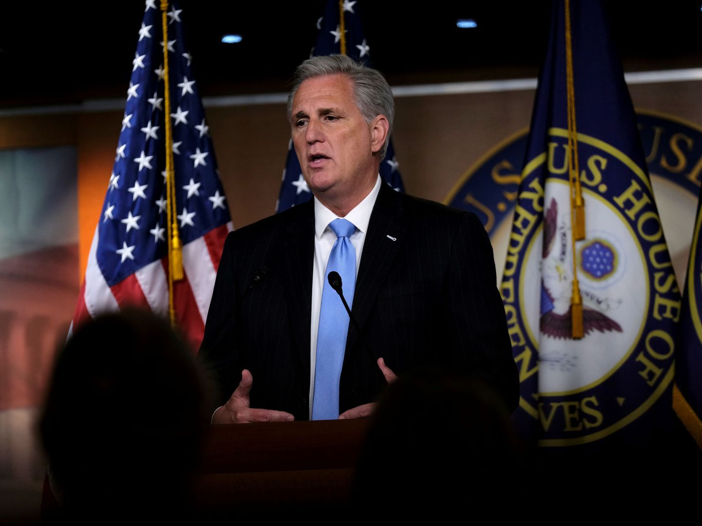 El líder de los republicanos en la Cámara Baja, Kevin McCarthy. (Reuters)