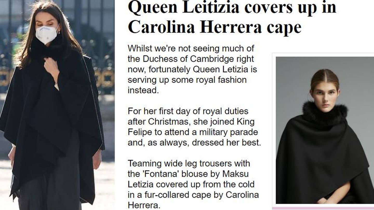 El 'copia el look' de la Reina. (Daily Mail)
