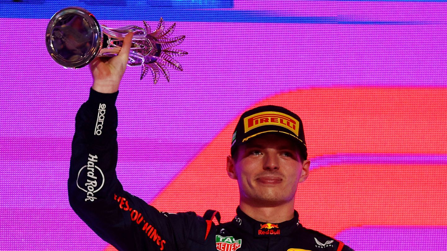 Verstappen fue segundo en Arabia Saudí. (Reuters/Hamad I Mohammed)