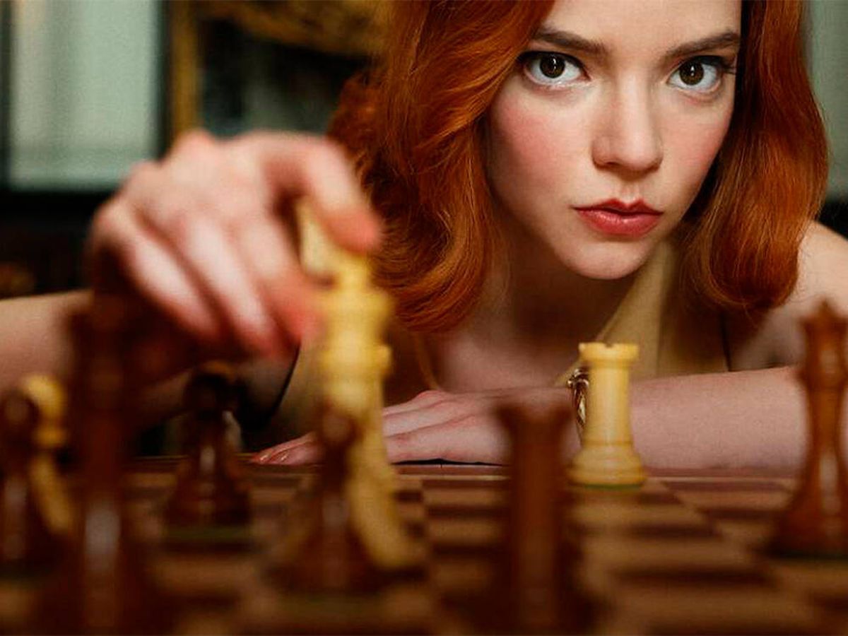 Foto: Gambito de dama ha disparado la venta de tableros de ajedrez (Netflix)