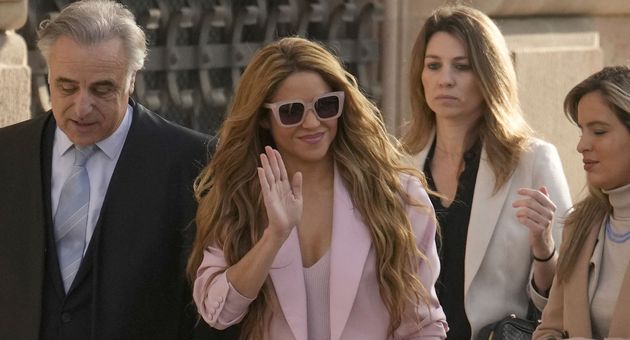 Shakira, a su llegada a Audiencia Provincial de Barcelona en noviembre de 2023. (EFE/Quique García) 