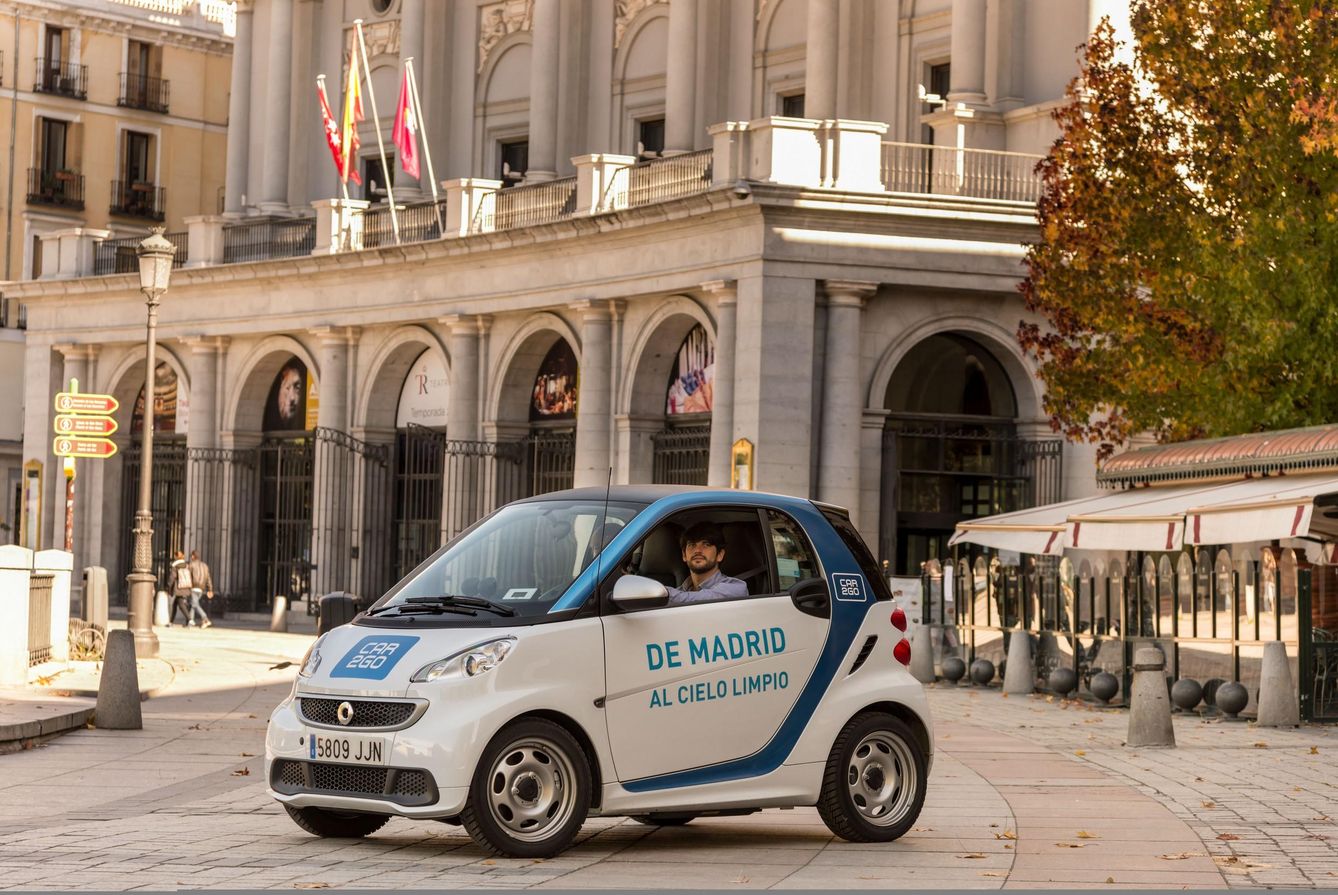 smart car2go en Madrid 