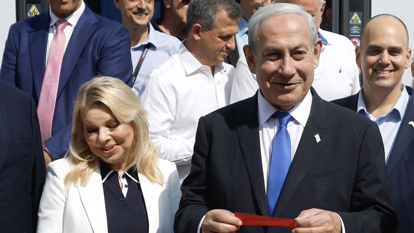 Benjamín y Sara Netanyahu. Reuters
