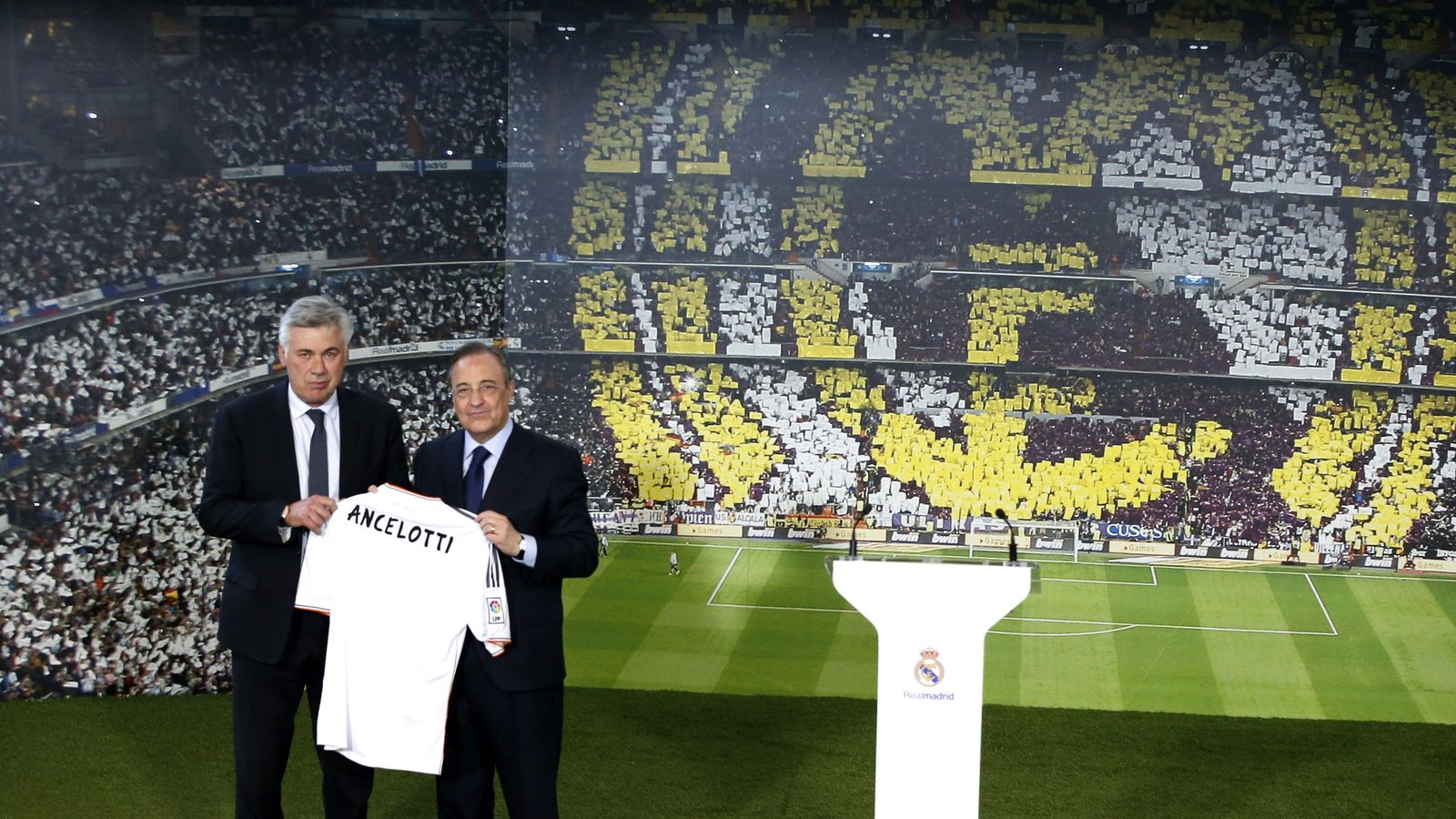 Foto: Ancelotti entrenó al Real Madrid entre 2013 y 2015 (Juan Carlos Hidalgo/EFE)