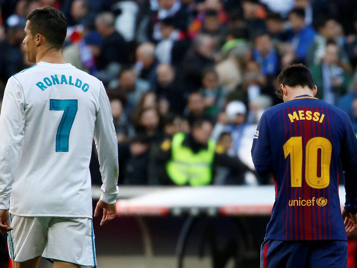 Foto: La comparativa qiue desnuda a Messi frente a Cristiano. (Reuters)
