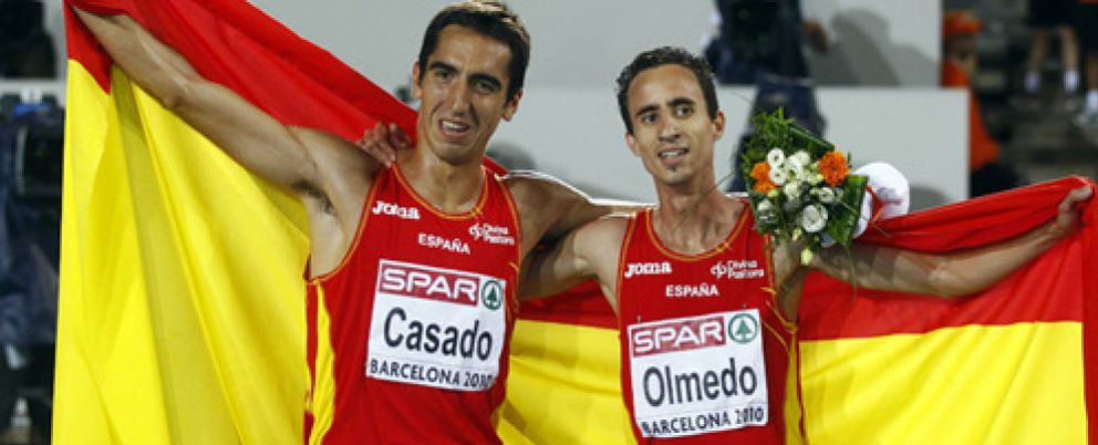 Foto: Casado y Olmedo: “Somos razón suficiente para que los periodistas vendáis sólo atletismo”