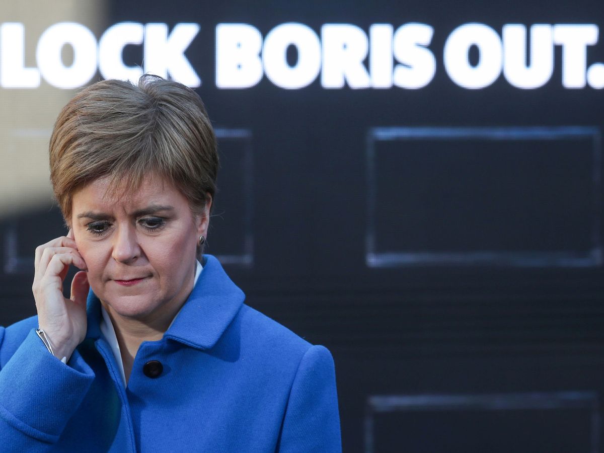 Foto: La ministra principal de Escocia, Nicola Sturgeon. (Reuters)