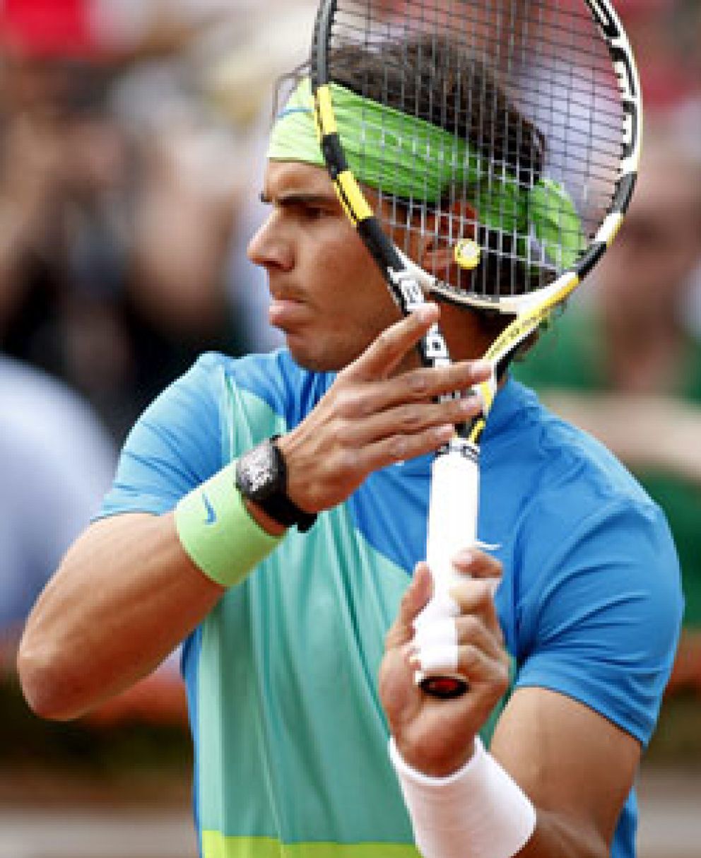 Foto: Nadal  deslumbra en Roland Garros: luce un reloj de medio millón de euros