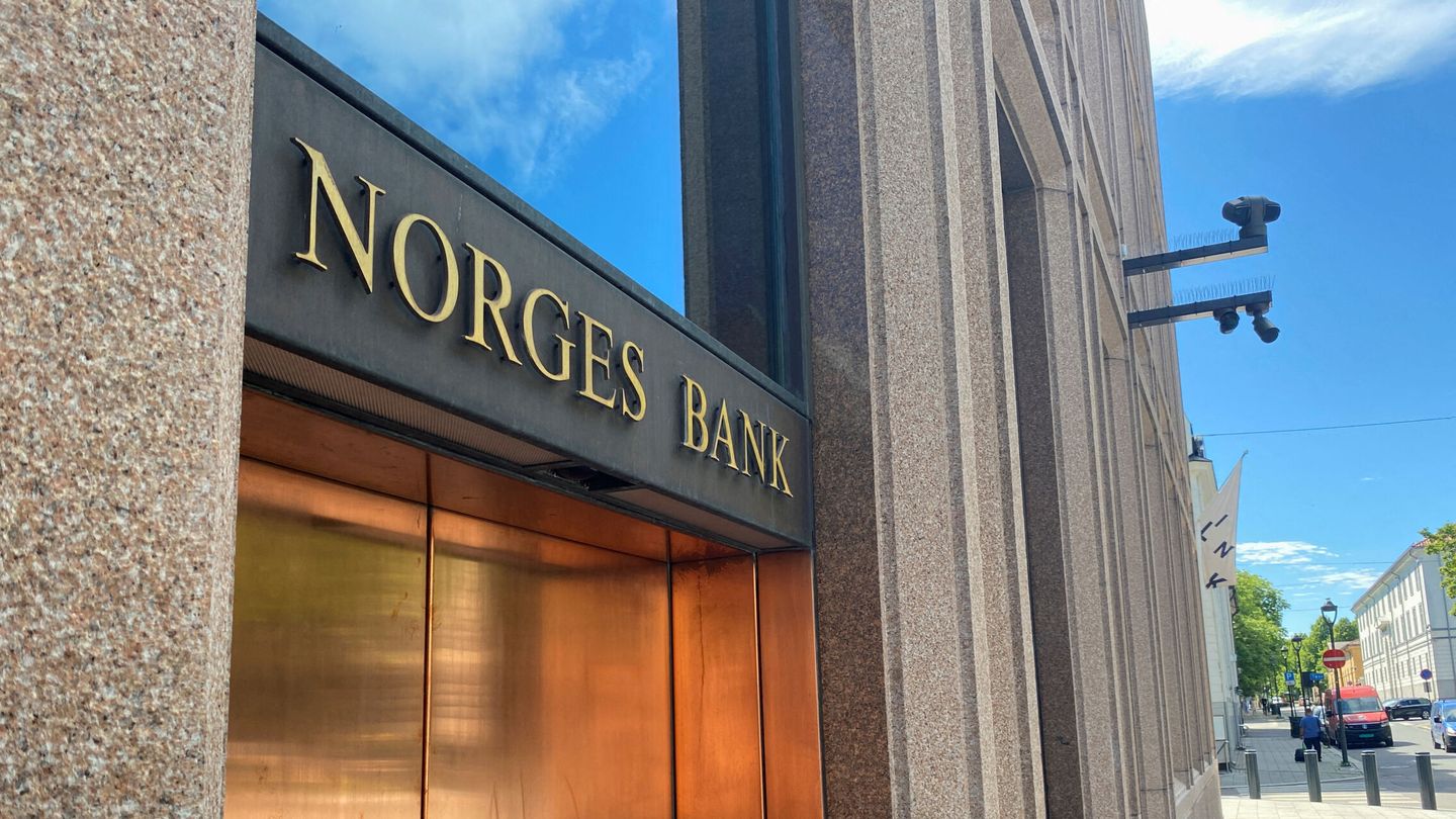Entrada a la sede de Norges Bank en Oslo. (Reuters/Victoria Klesty)