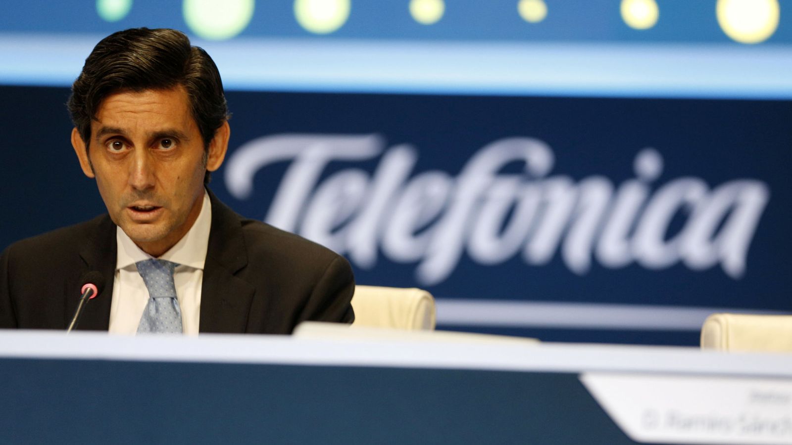 Foto: El presidente de Telefónica, Álvarez-Pallete. (Reuters)