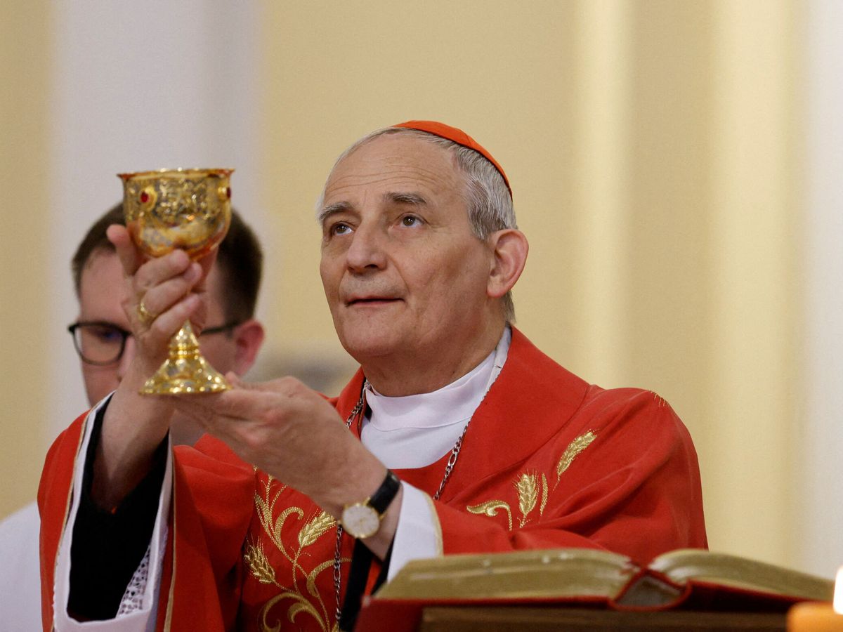 Foto: Cardenal Matteo Zuppi, enviado del papa Francisco. (Reuters/Maxim Shemetov)