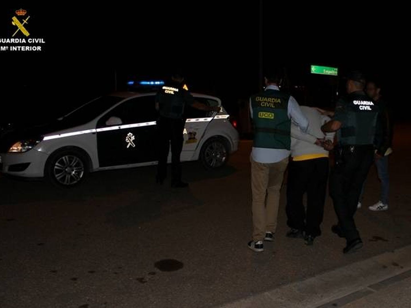 Una pareja es detenida como presuntos autores del asesinato de un hombre de Getxo en Zaragoza. (Guardia Civil)